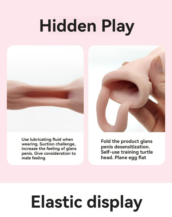 Modern silicone sex toy showcasing flexible design for enhanced male pleasure and comfort.