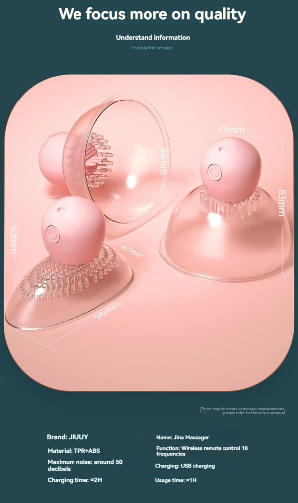 Explore the Jina Massager, a versatile and discreet wellness device with customizable settings.