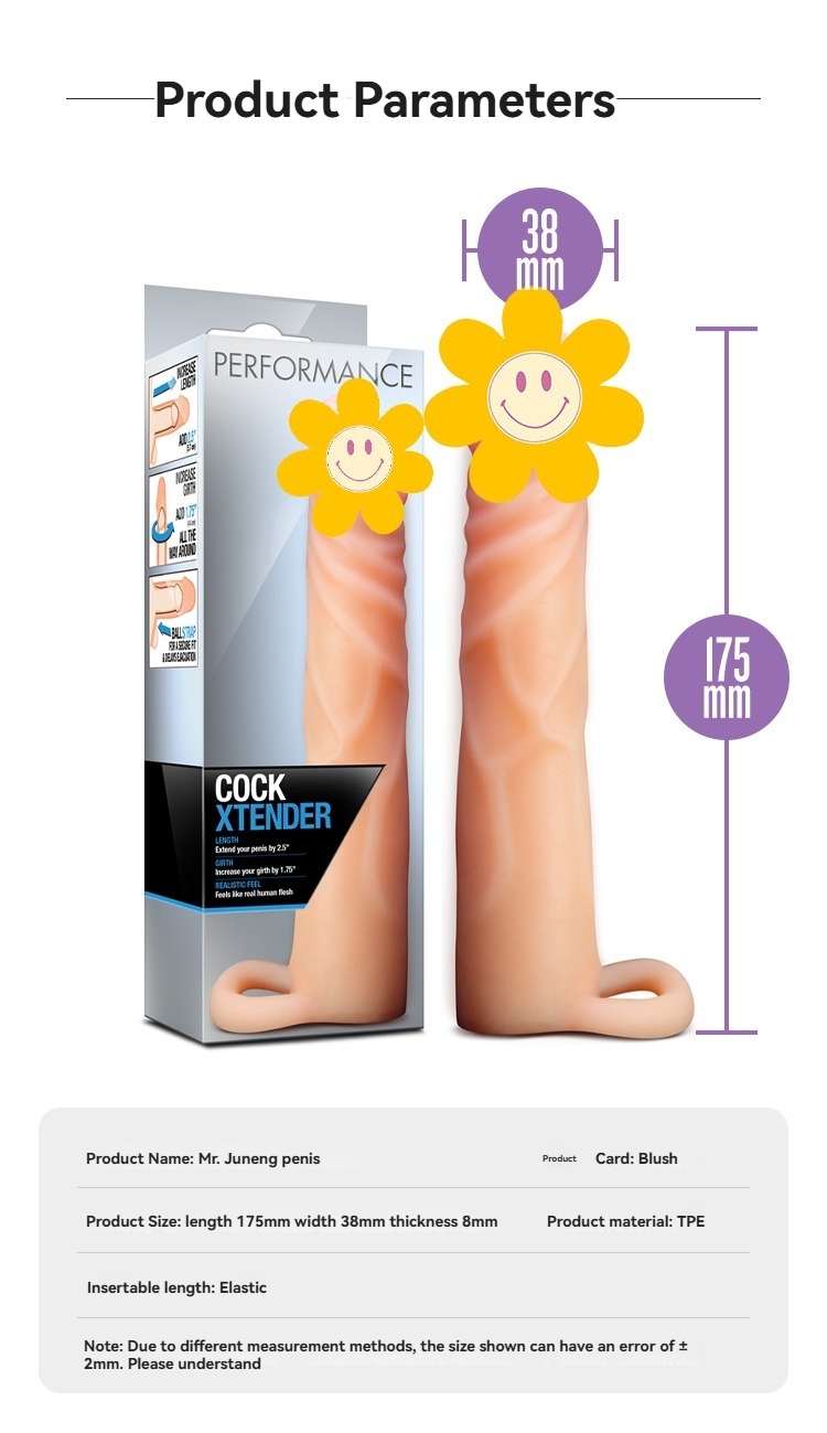 Sleek Cock Xtender packaging showcasing premium male enhancement device for size and performance.