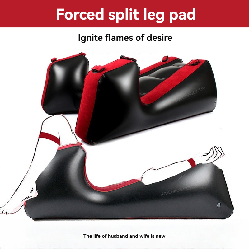 Stylish forced split leg pad enhances intimacy and comfort for couples seeking passion.